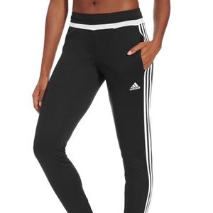 classic black adidas jogger pants